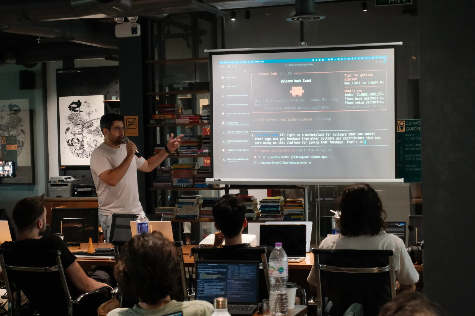 Frontier Club AI Meetup #2 — photo 13
